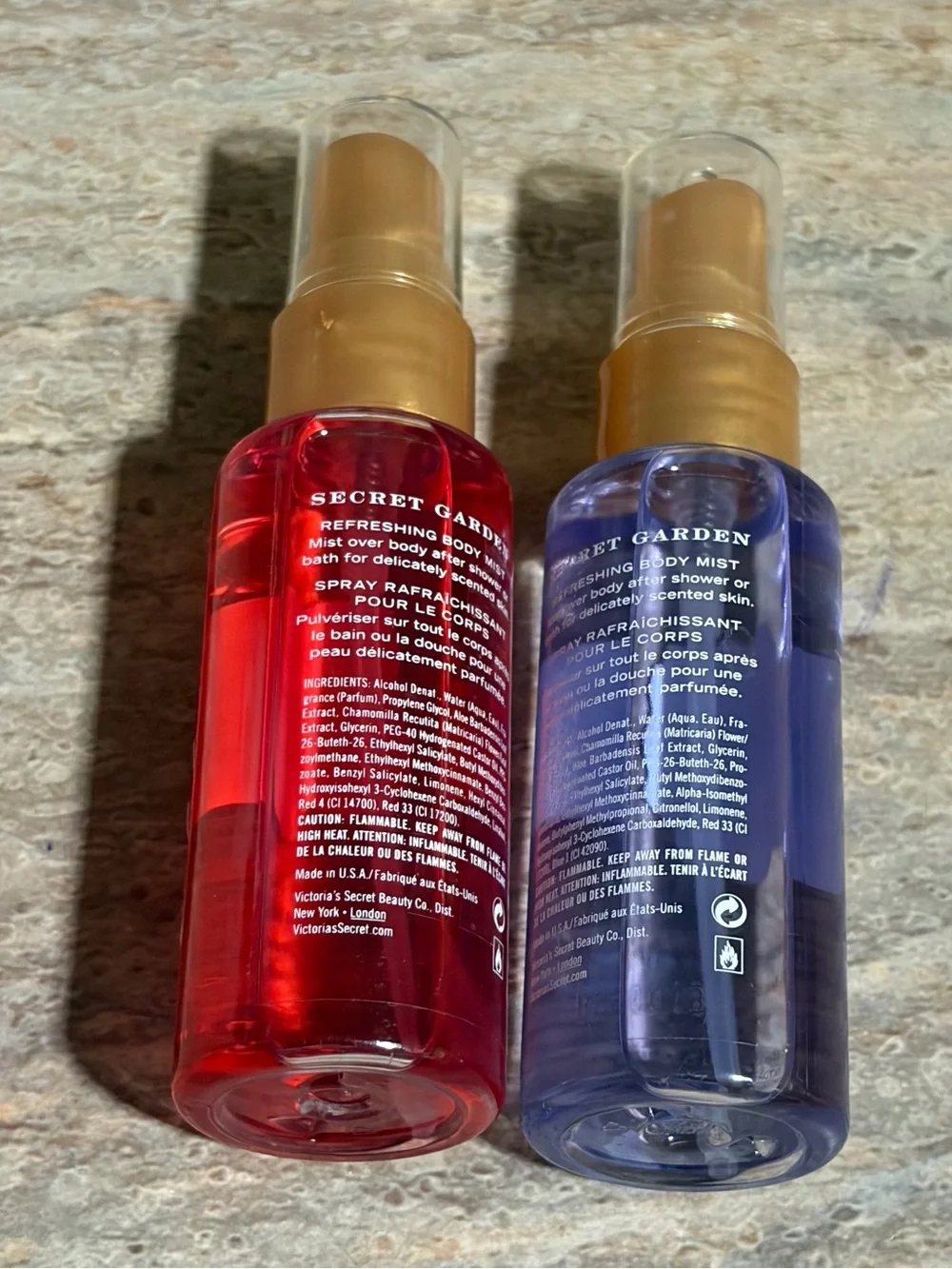 Victoria's Secret Discontinued Sweet Daydream & Berry Kiss Body Mist Duo